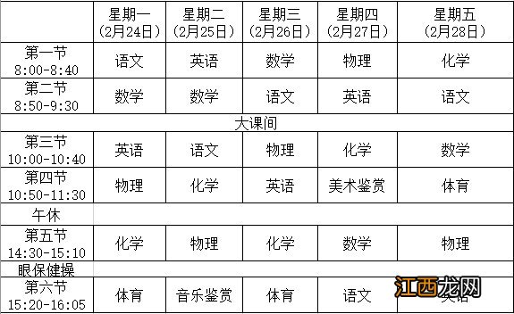 珠海市金湾区教育云平台 珠海金湾区网上教学课程表