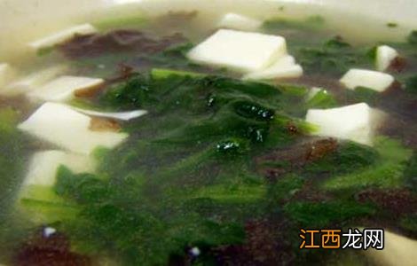 菠菜豆腐汤的制作方法视频 菠菜豆腐汤的制作方法