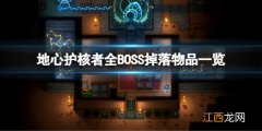 地心护核者BOSS掉落哪些物品