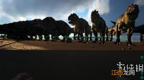 方舟生存进化单机强训30只150南巨属性图解 南巨属性一览