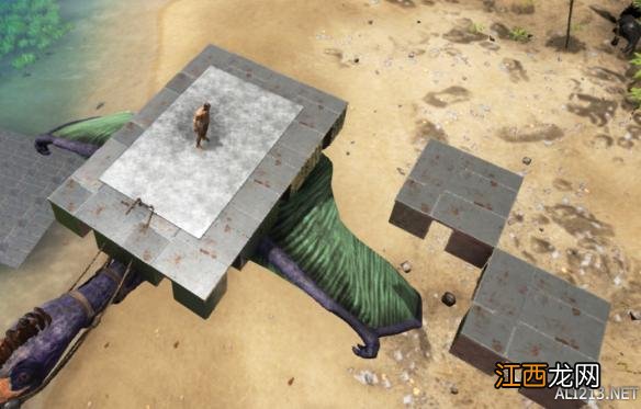 《方舟:生存进化》卡风神浮空地基方法图文介绍