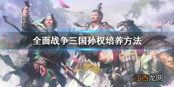 全面战争三国孙权怎么培养 全面战争三国孙权怎么培养好