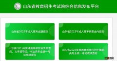 山东省2023年普通高校招生艺术类专业统考成绩查询入口