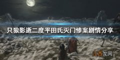 只狼影逝二度平田氏剧情如何解读 只狼影逝二度平田宅邸在哪