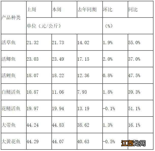 淡水鱼成鱼批发价格 近期淡水鱼肉价格多少钱一斤