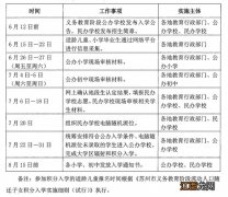 苏州高新区中小学幼儿园报名入学时间安排表2020