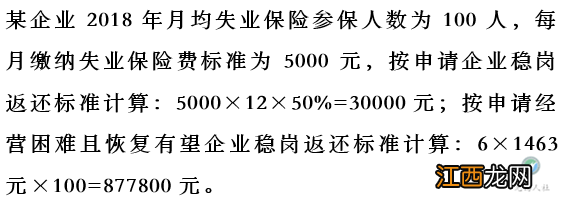 附实例 无锡稳岗补贴标准 无锡稳岗补贴政策