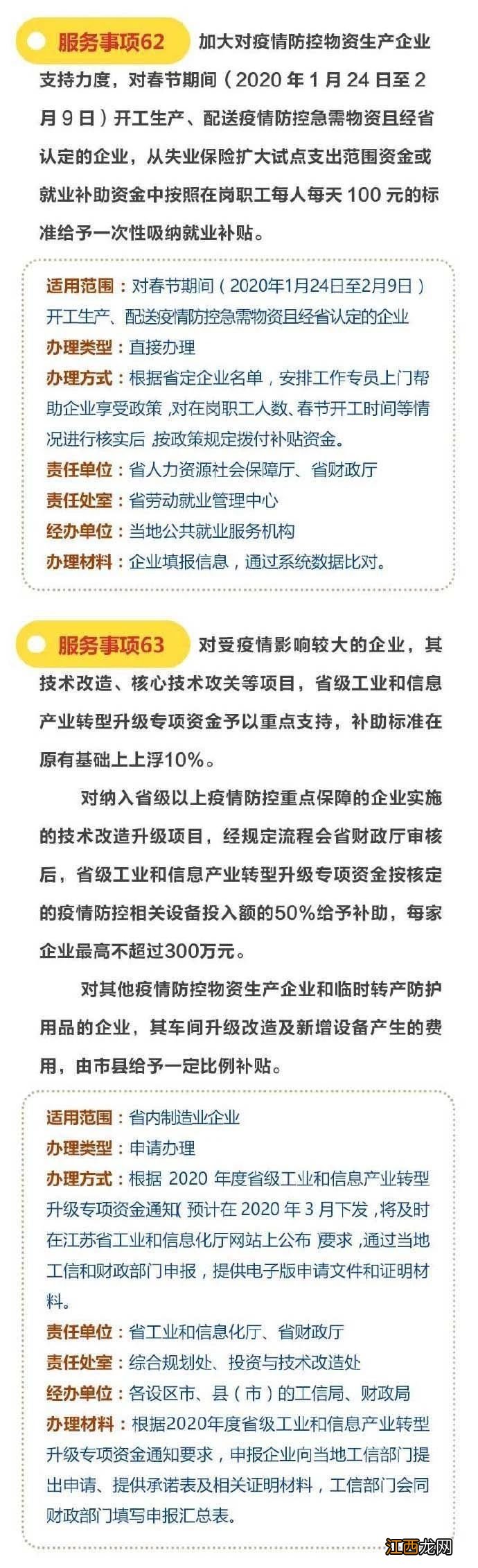 “苏政50条”政策服务指南 江苏省苏政50条文件