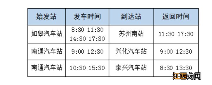 南通新恢复哪些市际班线？ 南通西站公交线路调整