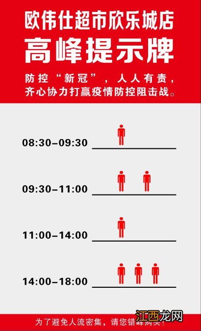 南通启东市各大型商超营业时间和人流分布情况如何？