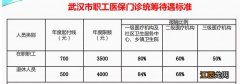 门诊及住院 2023武汉职工医保报销比例+起付标准+上限