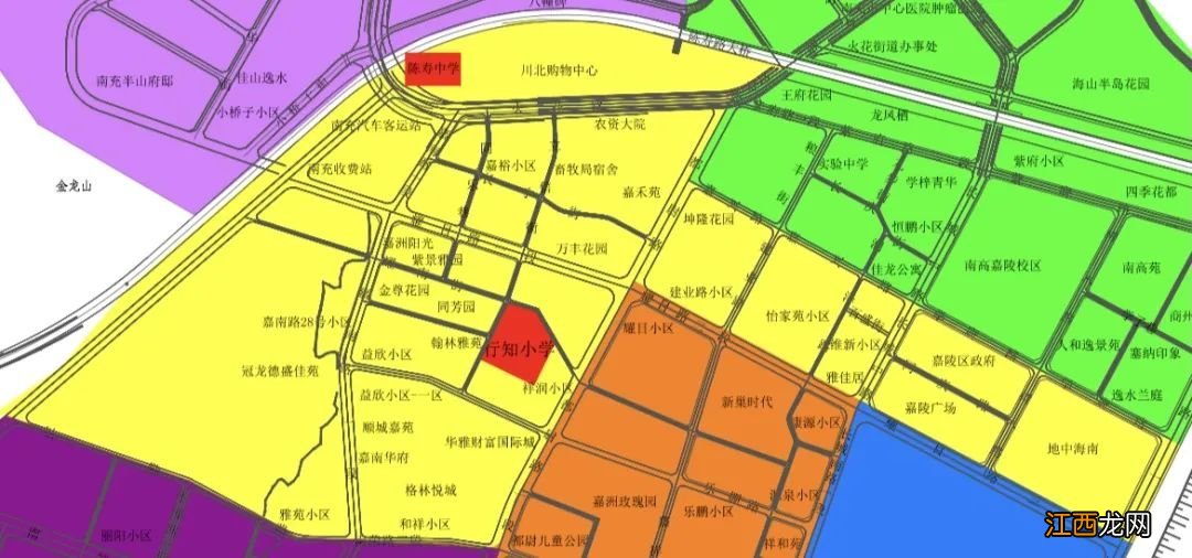 2022南充嘉陵知行小学招生范围 嘉陵行知小学招生片区