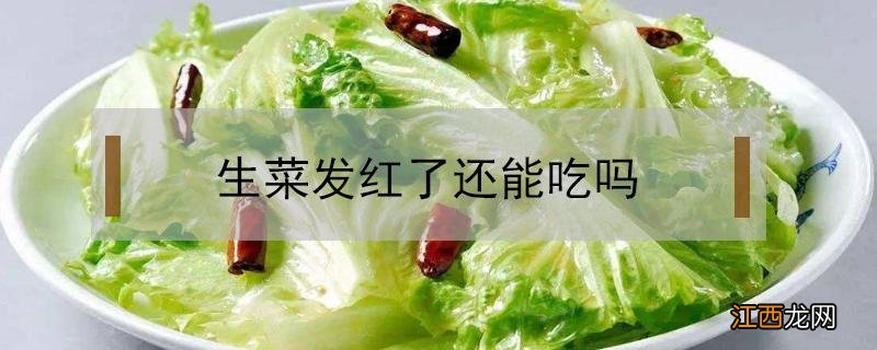 生菜发红了还能吃吗 蔬菜发红了还能吃吗?