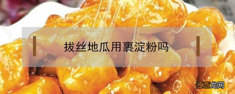 拔丝地瓜用地瓜淀粉可以吗 拔丝地瓜用裹淀粉吗