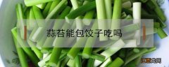 蒜苔能包饺子吃吗 蒜苔能包饺子吗?