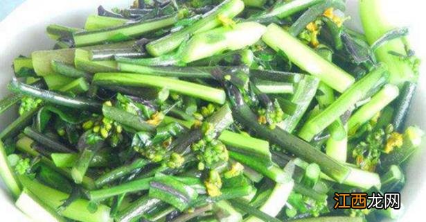 红菜苔有点苦能吃吗 红菜苔有点苦可以吃吗