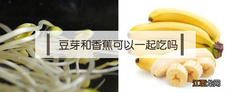 豆芽和香蕉可以一起吃吗 豆芽和香蕉能一起吃吗