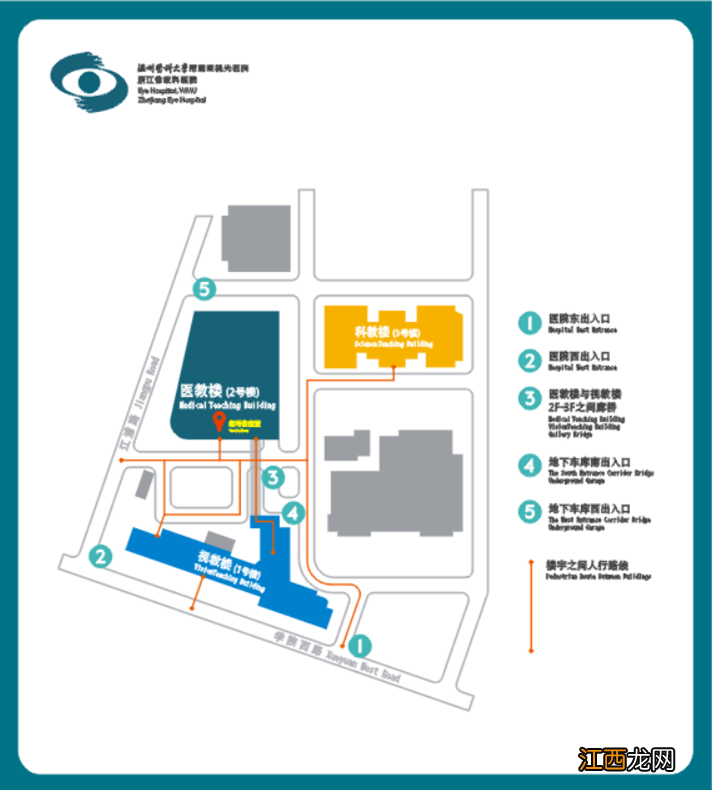 温州医科大学眼视光医院医院布局 温州医科大学附属眼视光眼科医院地址