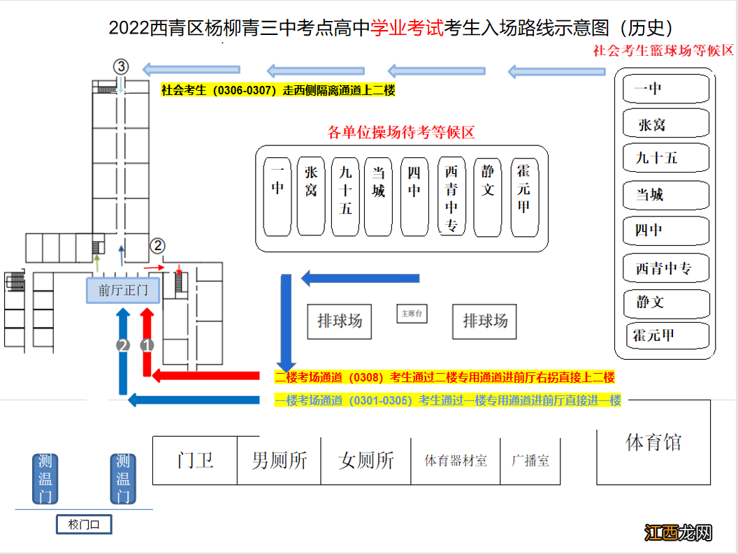 2022天津市西青区高考考点一览 2021天津高考考点分布