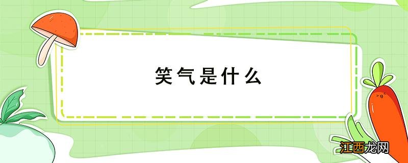 笑气是什么 笑气是什么东西为什么要吸食