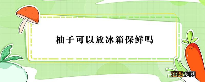 柚子可以放冰箱保鲜吗 柚子可以放冰箱冷藏保存吗