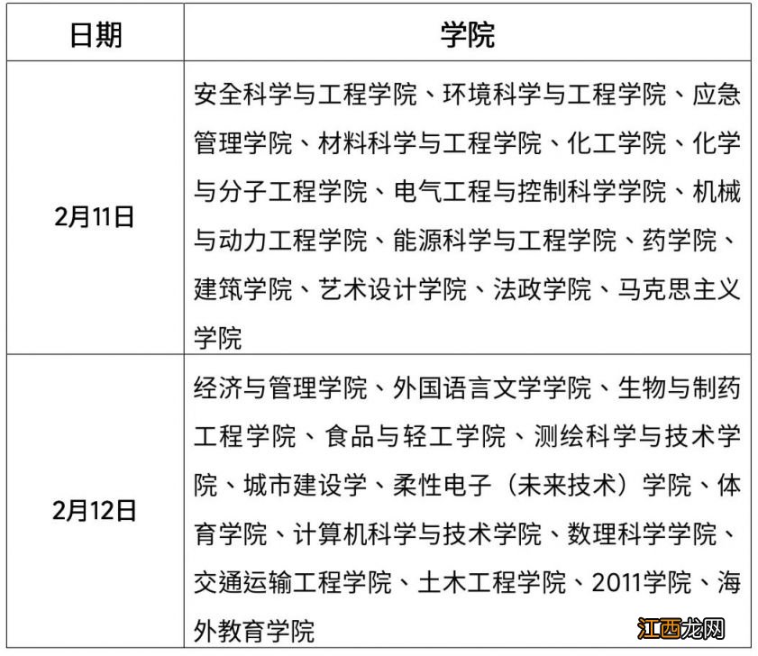 2023江苏部分高校春季开学时间最新消息