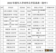 2022外省市小学毕业生回浑南区升学普查登记工作安排