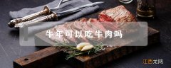 牛年可以吃牛肉吗 牛年可以吃牛肉吗?