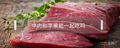 苹果能和牛肉一起吃吗? 牛肉和苹果能一起吃吗