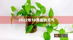 2020年10月份天气 2022年10月底的天气