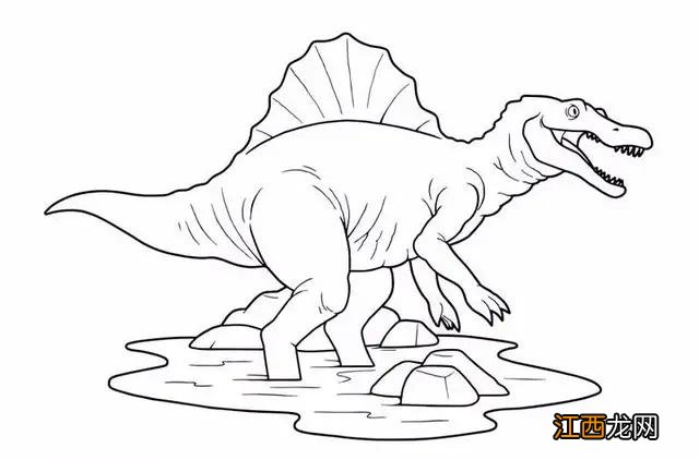 霸王龙的画法 帅气 霸王龙的画法