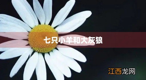 七只小羊和大灰狼故事视频原版 七只小羊和大灰狼