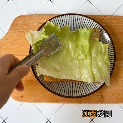 关晓彤减肥三明治 减肥三明治