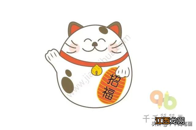 小猫简笔画彩色可爱 简单 小猫简笔画彩色