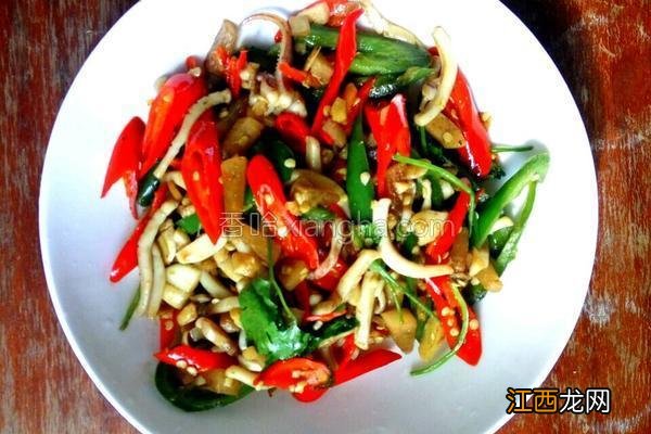 酸辣鱿鱼丝的做法 酸辣鱿鱼