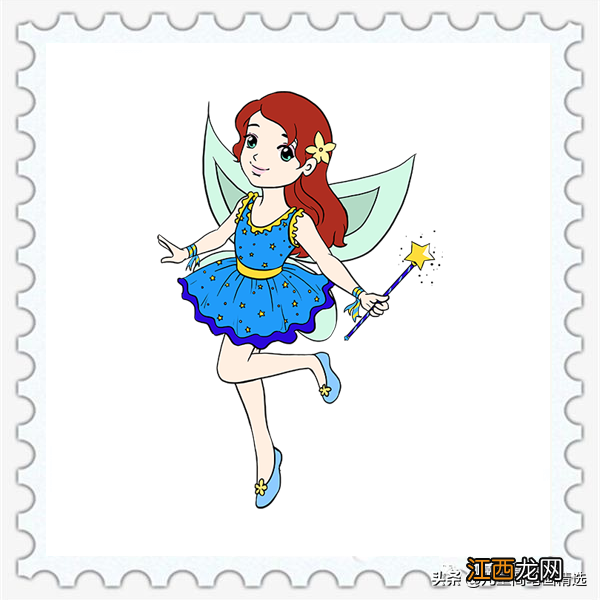 小天使简笔画带翅膀 小天使简笔画