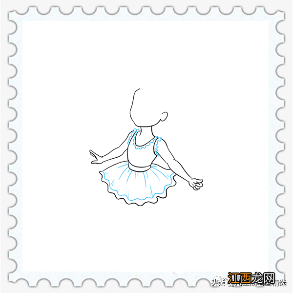 小天使简笔画带翅膀 小天使简笔画