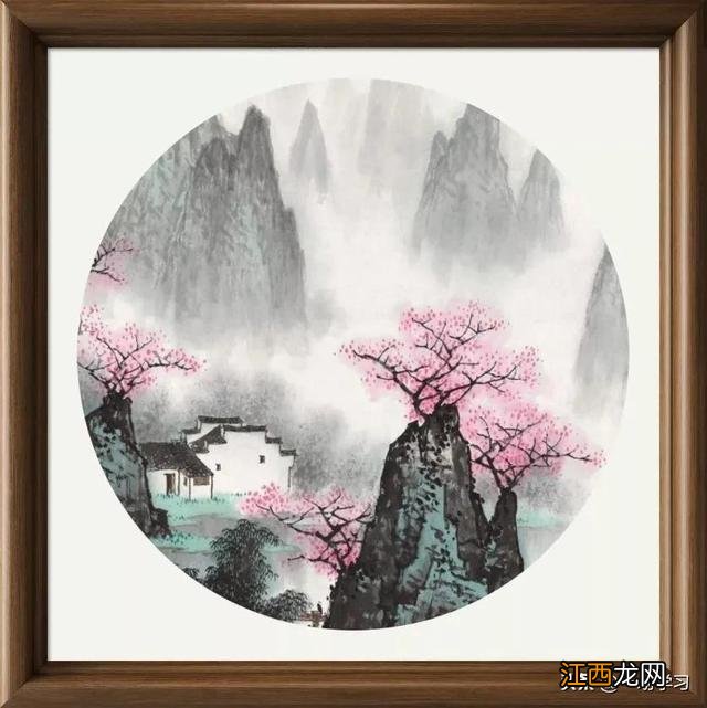 桂林山水简笔画 彩色 桂林山水简笔画