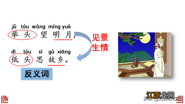 静夜思拼音