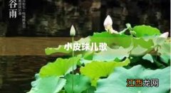 小皮球儿歌滚过来滚过去 小皮球儿歌