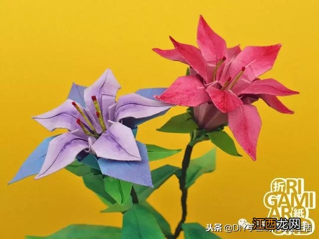 折纸花教程复杂 折纸花教程