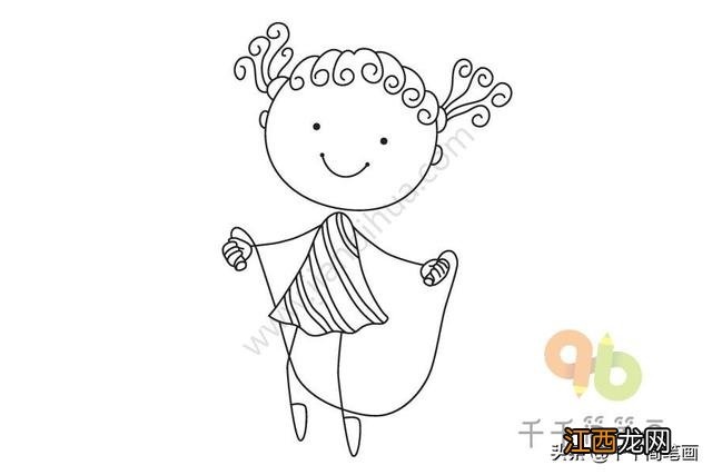 做体育运动的简笔画 运动的简笔画