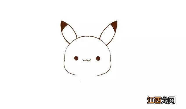 神奇宝贝简笔画皮卡丘 神奇宝贝简笔画