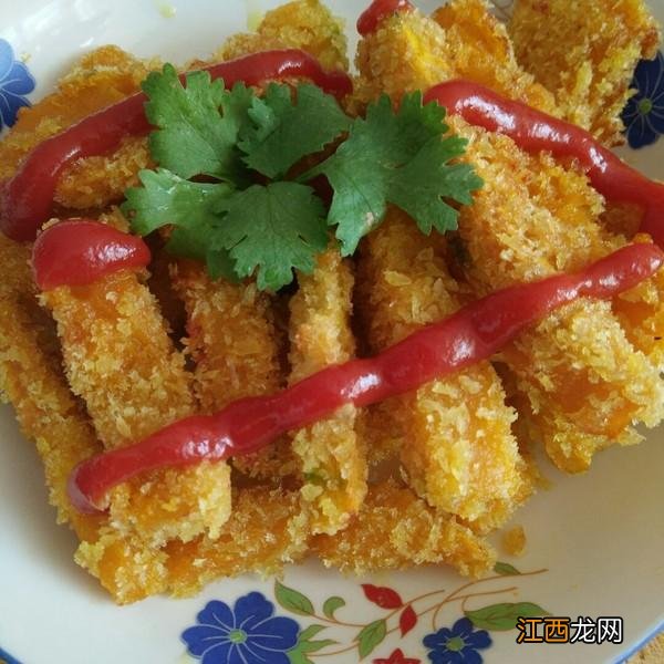 酥炸南瓜条的做法视频窍门 炸南瓜条的做法