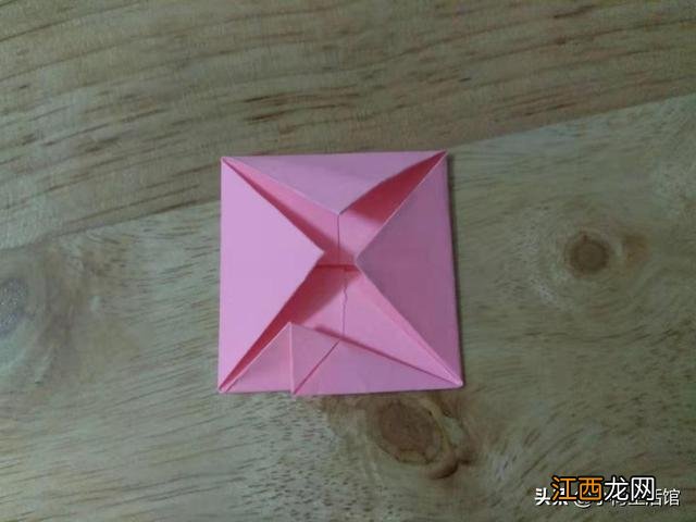 莲花的折法图解视频 莲花的折法