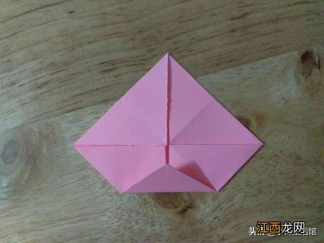 莲花的折法图解视频 莲花的折法