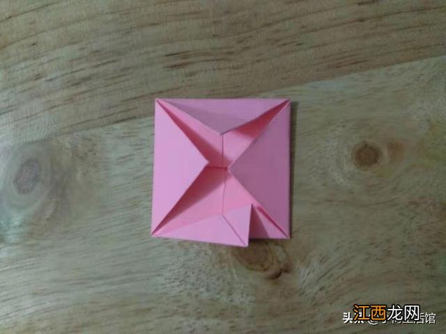 莲花的折法图解视频 莲花的折法