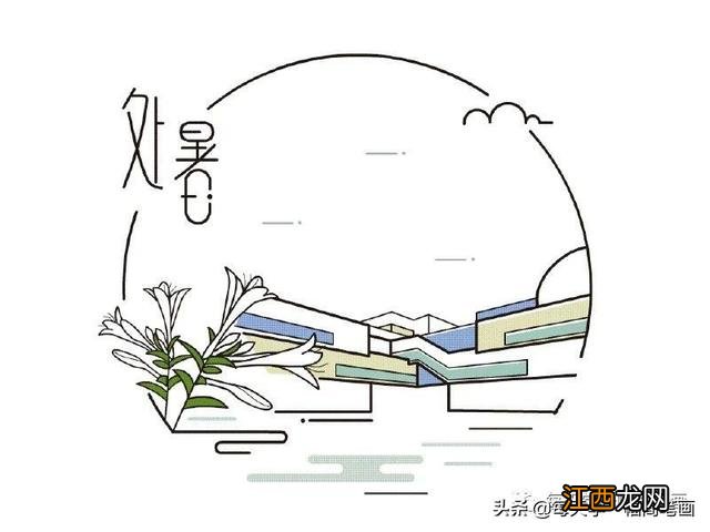 秋天的稻子简笔画 稻子简笔画