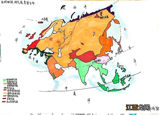 世界地图手抄报简单又漂亮 世界地图手抄报