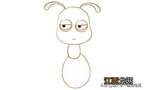 简笔画蚂蚁搬家 简笔画蚂蚁